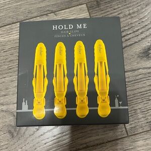 NIP drybar Hold Me clips and Bun-Day Besties ties